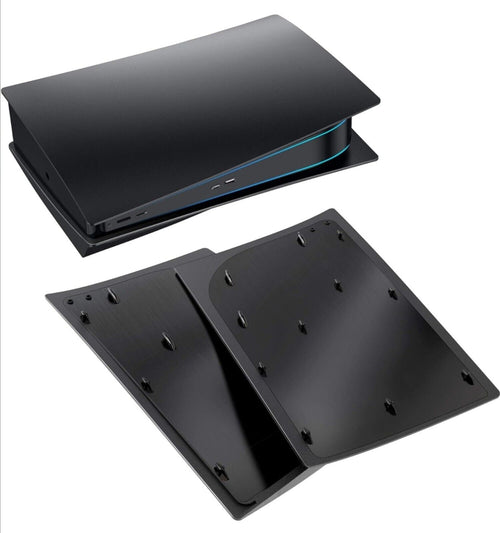 Black PS5 Faceplate Cover Plate Shell - Disc Version for PlayStation 5