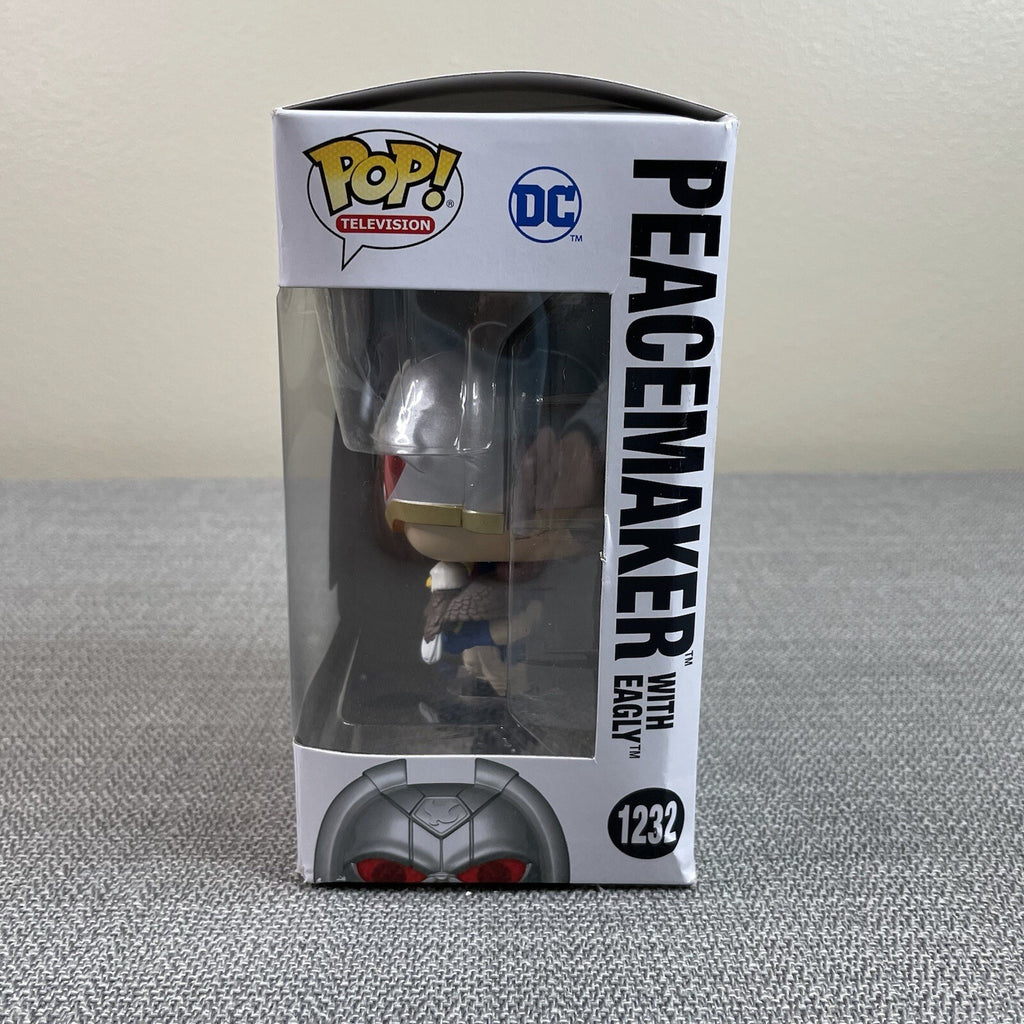 Funko Pop Television - DC Comics - Peacemaker w/Eagly The Series (1232) WORN BOX