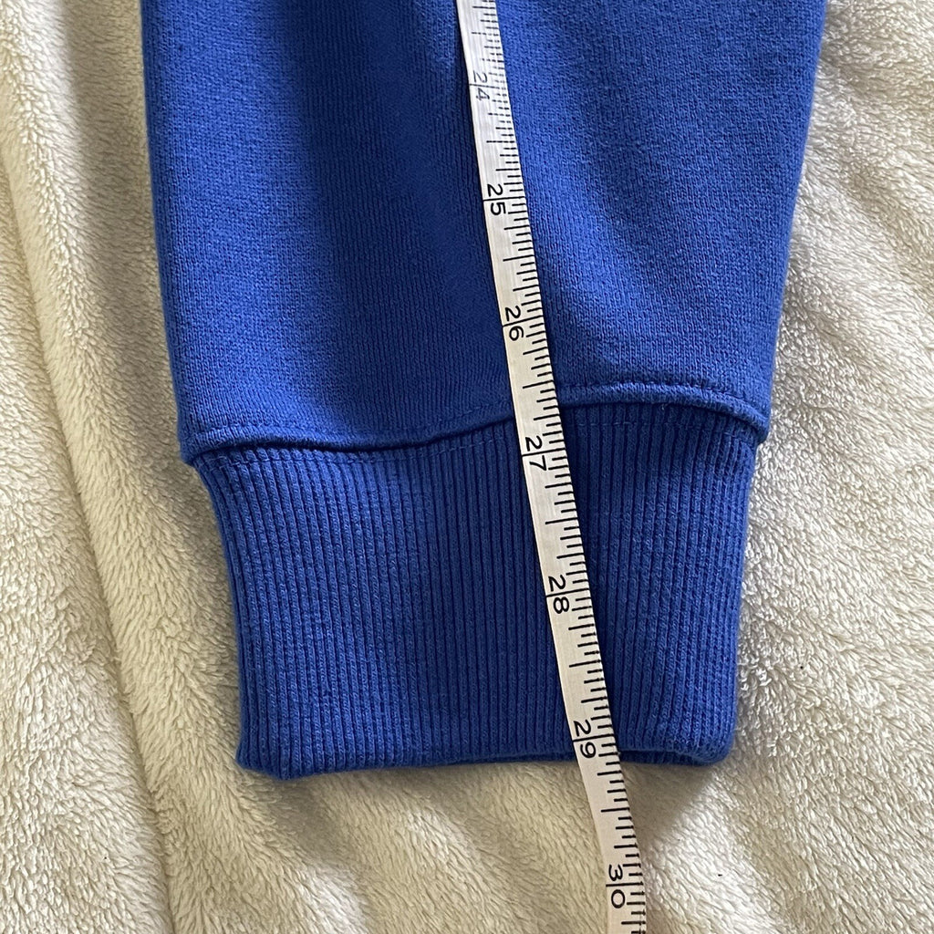 NWT Athletic Works Men's Size Small (34-36) DriWorks Blue Fleece Sweatshirt