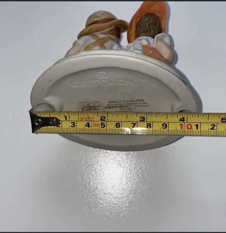 Designers Collection Simple Pleasures Gretchen Children Blue Bird Figurine