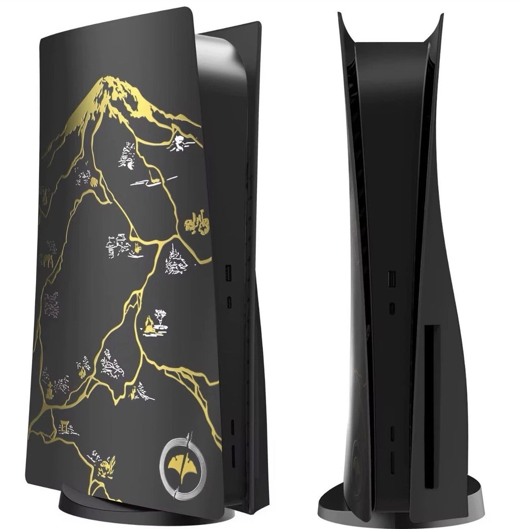 Ghost of Yotei Black PS5 Faceplate Cover Plate Shell Disc Version PlayStation 5