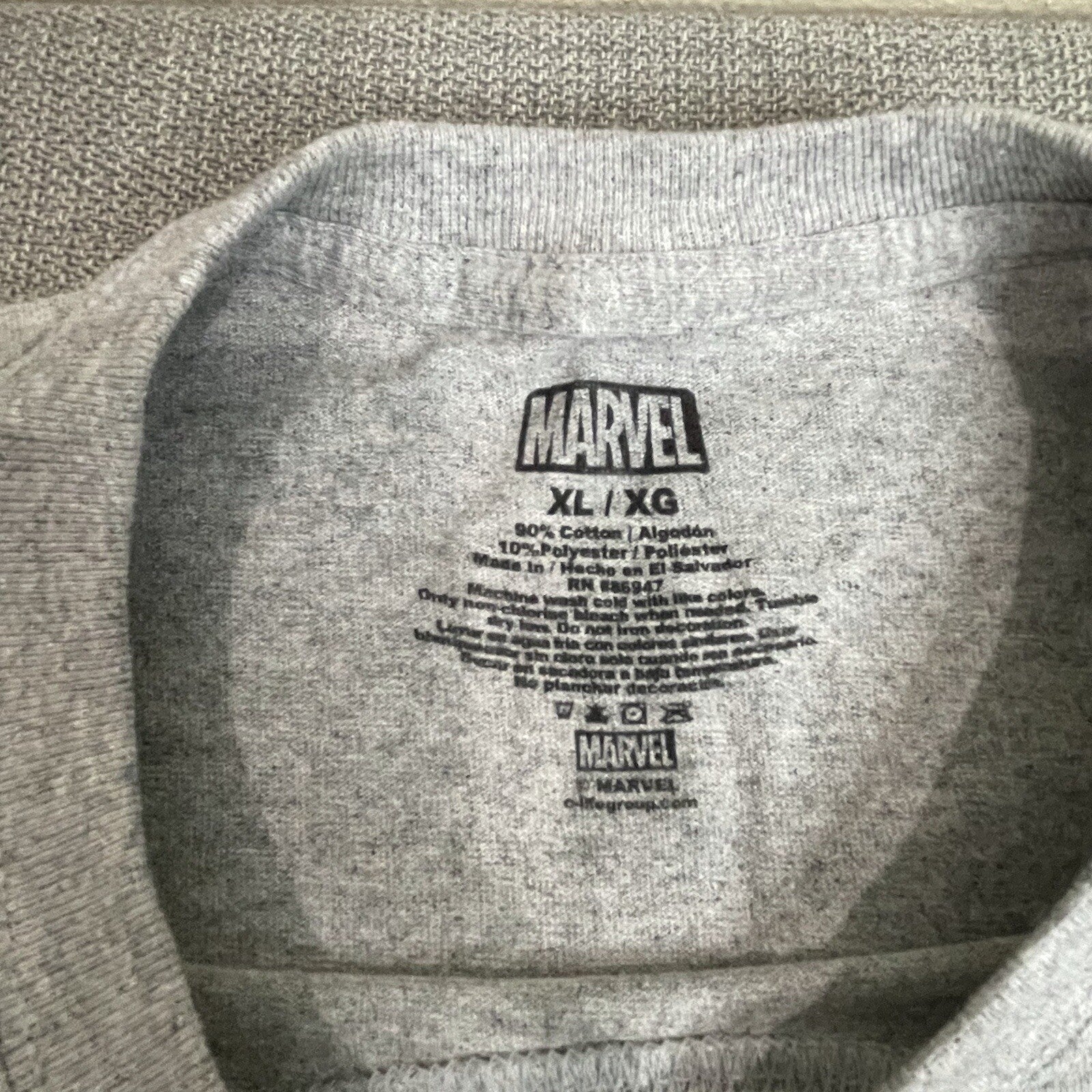Marvel Men's Women's Adult Size XL Colorful Graphic Avenger Characters T-Shirt