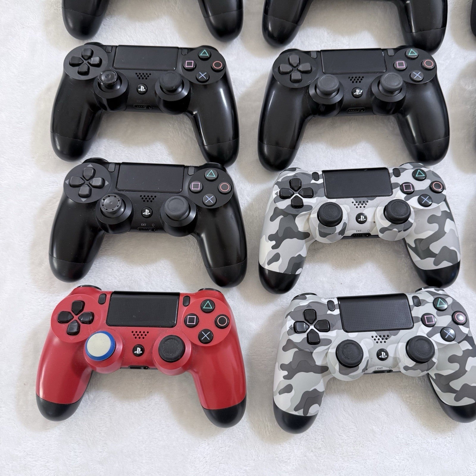 Lot of 15 PS4 Wireless Controllers 11 Sony PlayStation 4 DualShock & 4 3rd Party