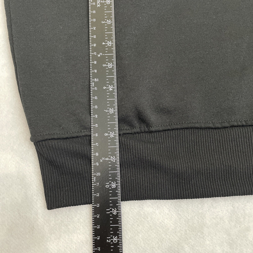 Champion Adult (Men’s/Women’s) Size L Black Sweatshirt w/Embroidered Lettering