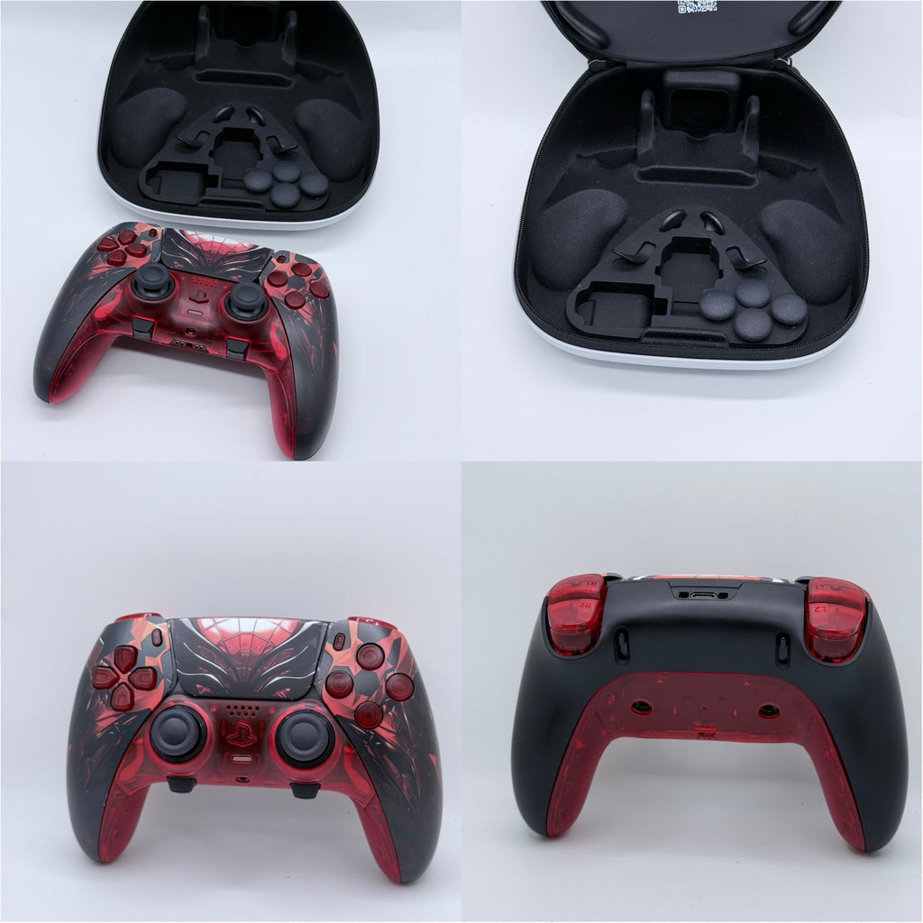 Sony PS5 DualSense Edge Wireless Controller PlayStation 5 - Spider Red & Black