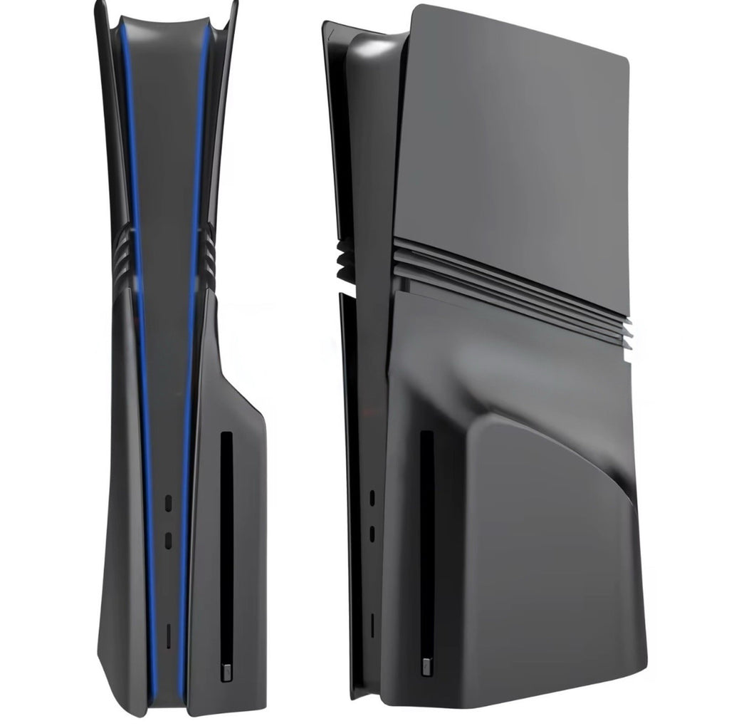 Black PlayStation 5 Pro Faceplate PS5 Cover Plate Shell Disc Version
