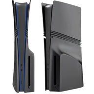 Black PlayStation 5 Pro Faceplate PS5 Cover Plate Shell Disc Version