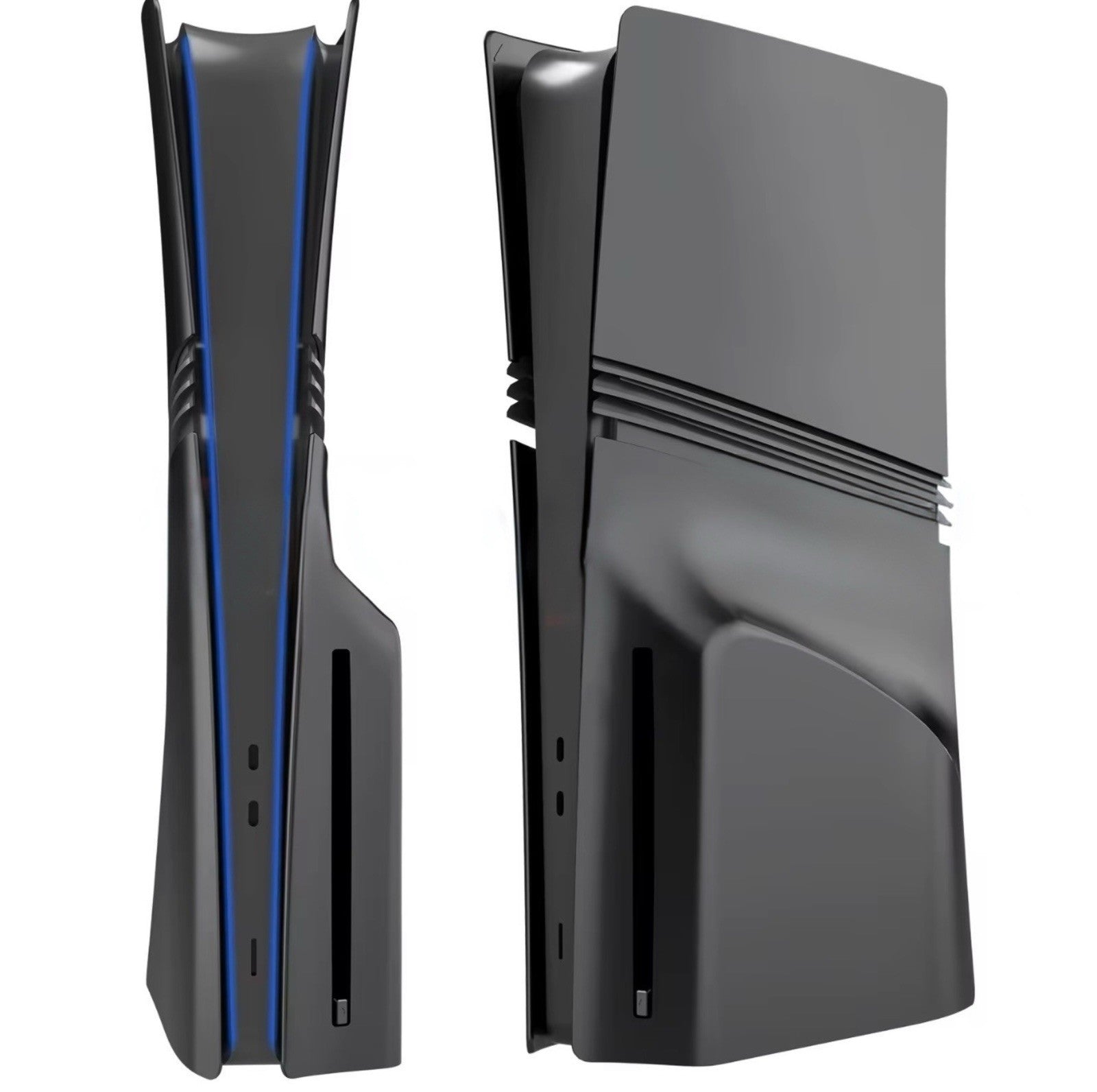 Black PlayStation 5 Pro Faceplate PS5 Cover Plate Shell Disc Version