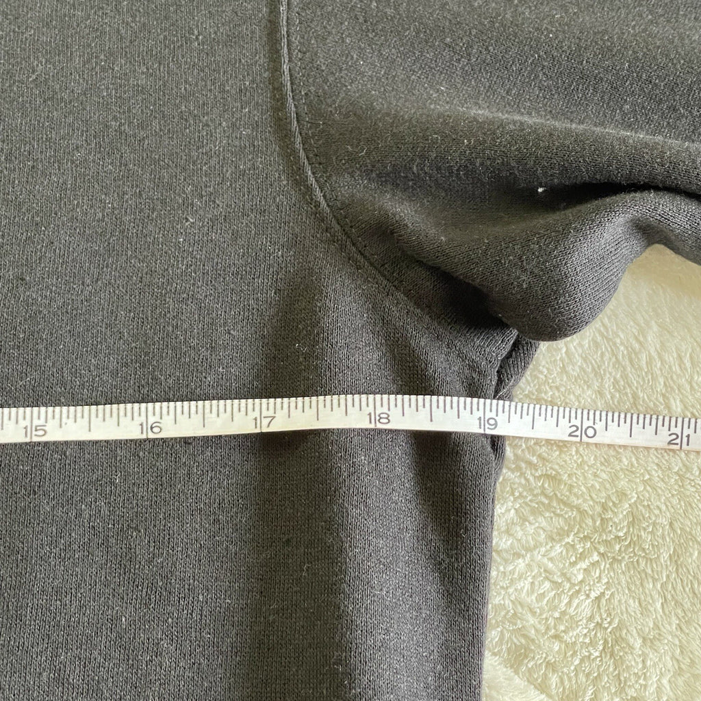 NWT Athletic Works Men's Size Small (34-36) DriWorks Black Fleece Sweatshirt