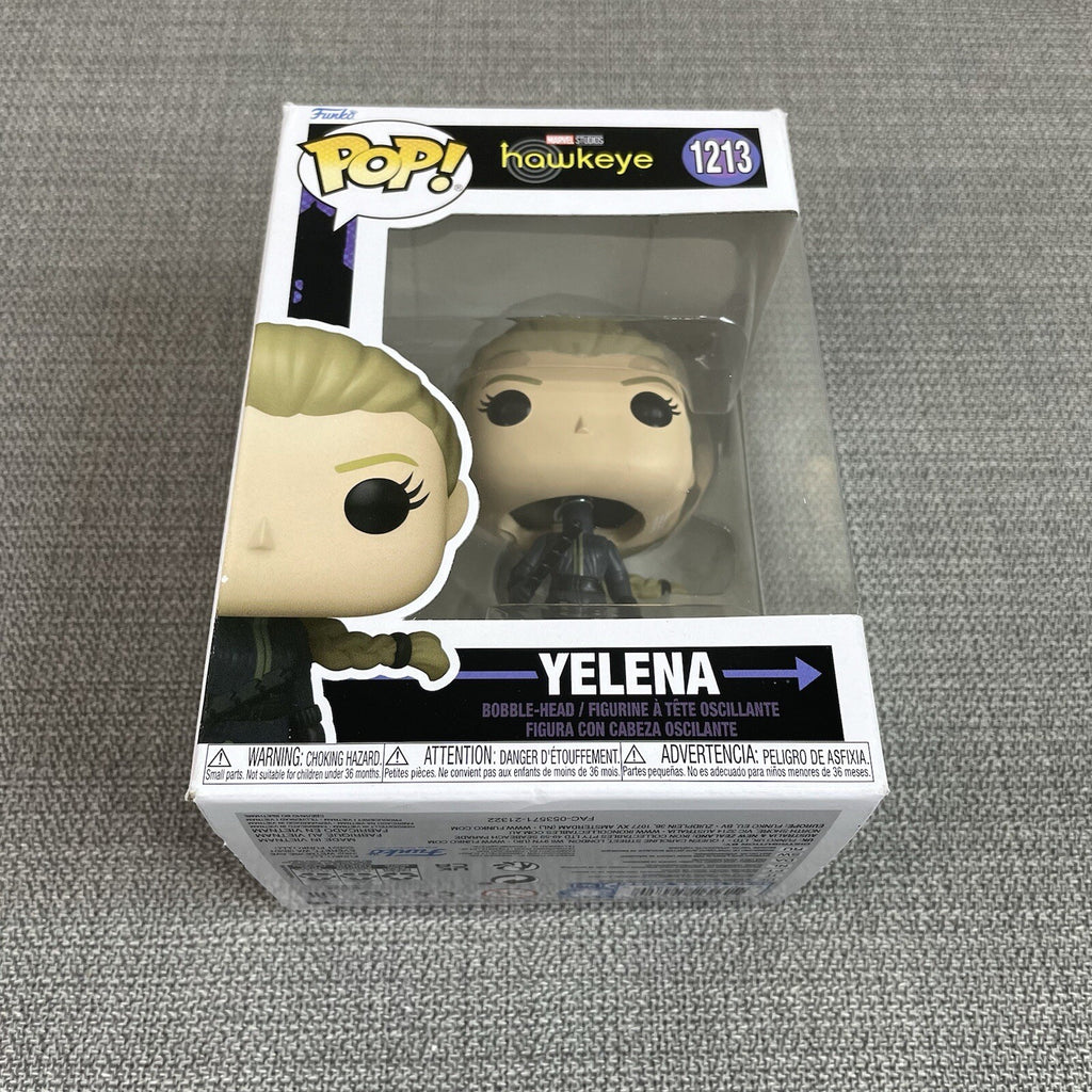 Funko Pop Marvel Studios Hawkeye - Yelena Bobble Head (1213) Vinyl Figure
