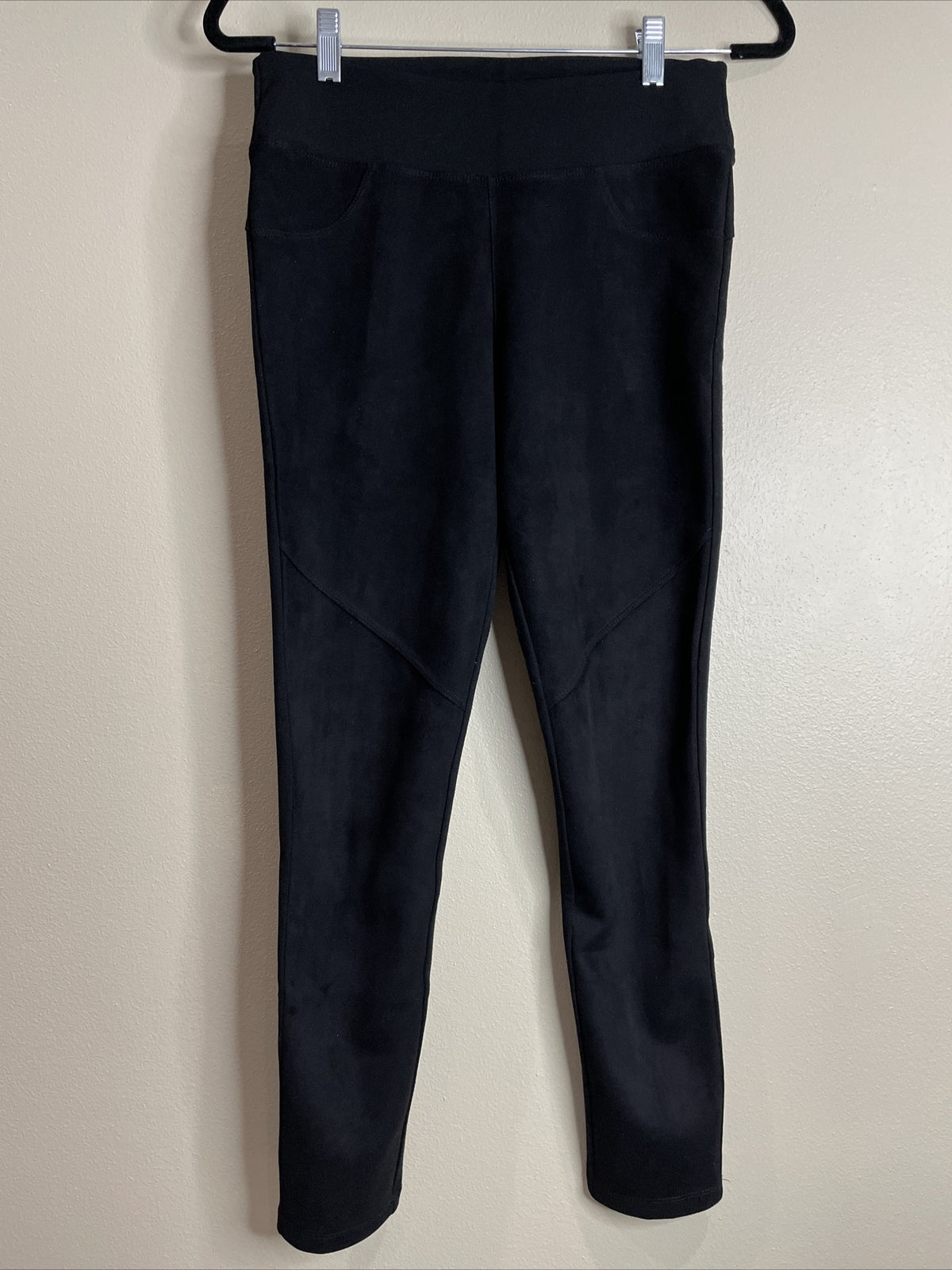 American Original Rewash Brand Women’s Pull-On Black Cropped Leggings Size M