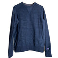 Champion Adult (Men’s / Women’s) Navy Blue Sweater With Embroidered Logo Size S