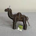 GrassRoots Creations (Beadworx) Decorative Metal Beaded Camel Sculpture
