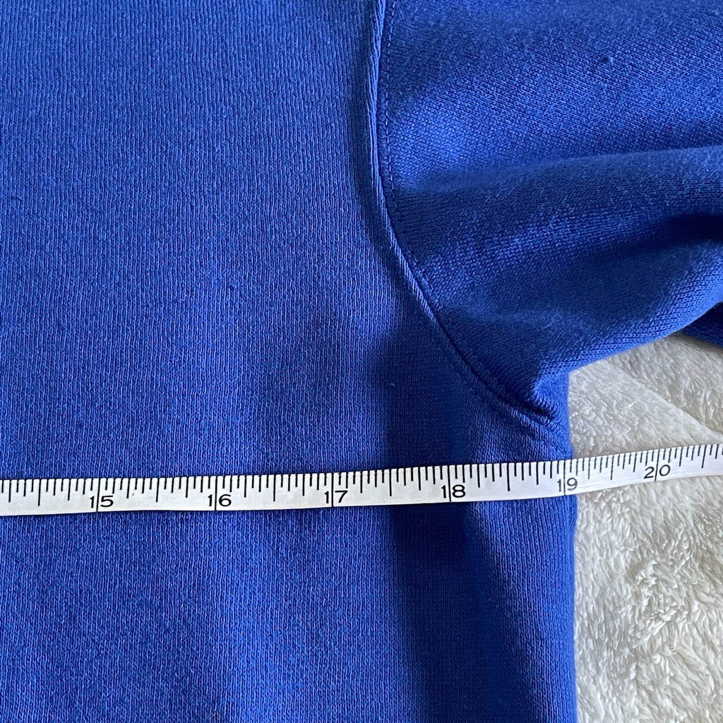 NWT Athletic Works Men's Size Small (34-36) DriWorks Blue Fleece Sweatshirt