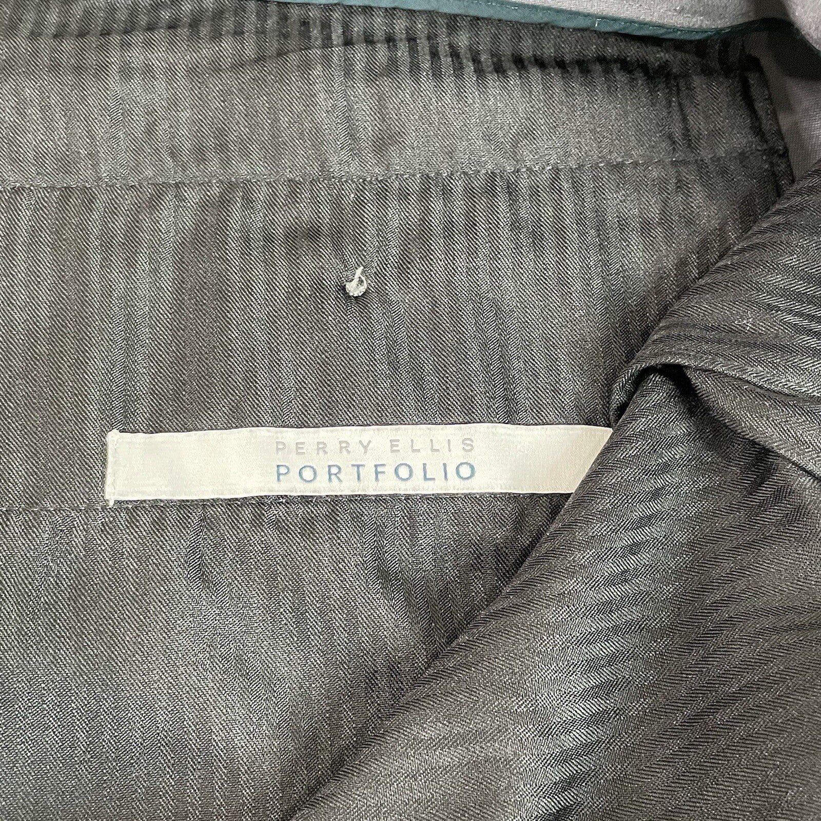Perry Ellis "Portfolio" Men's (Size 42x32) Gray Casual Dress Pants