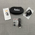 Ambar Black Bluetooth Earpiece with Case (Model: EF01)