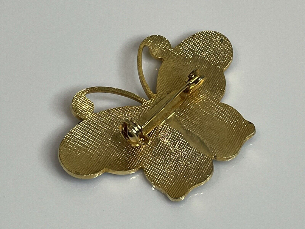 Women's Fashion Jewelry - Pins & Brooches - Colorful Textured Butterfly