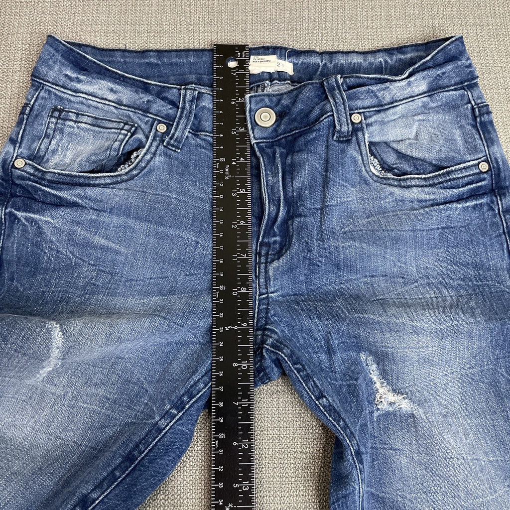 Forever 21 Women’s Premium Distressed Denim Jeans Size 26