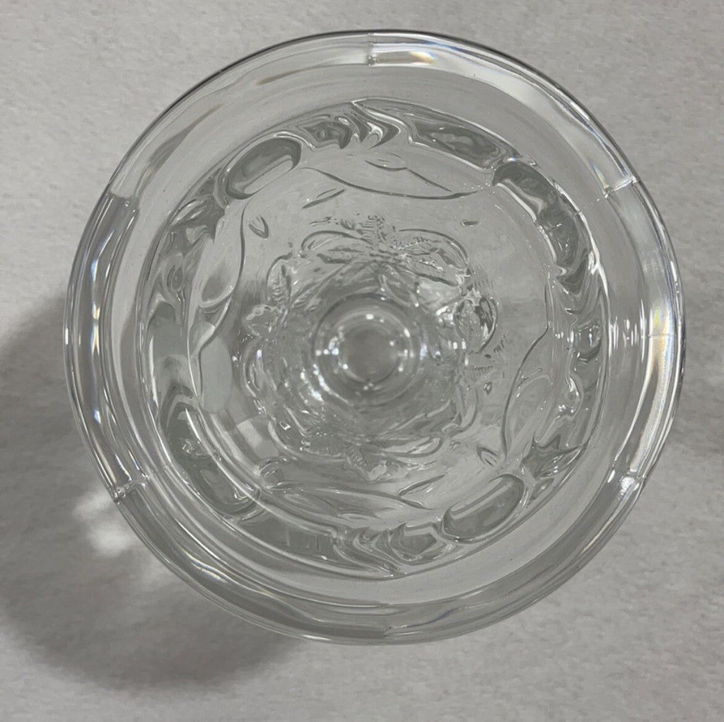 Princess House "Fantasia" Decorative Poinsettia (2 in 1) Candle Holder / Vase
