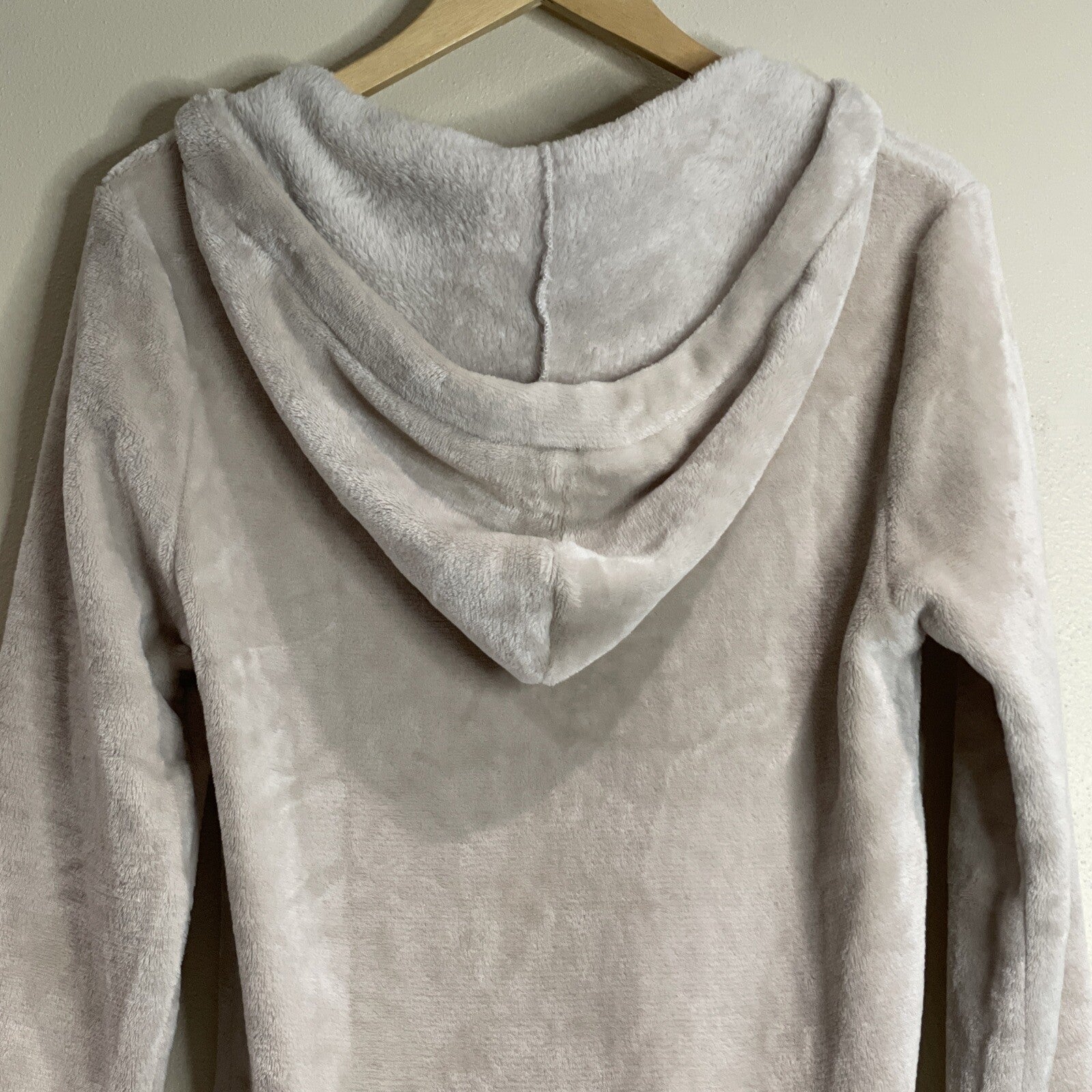 Love Brand Women’s Tan Plush Long Hoodie Size XL