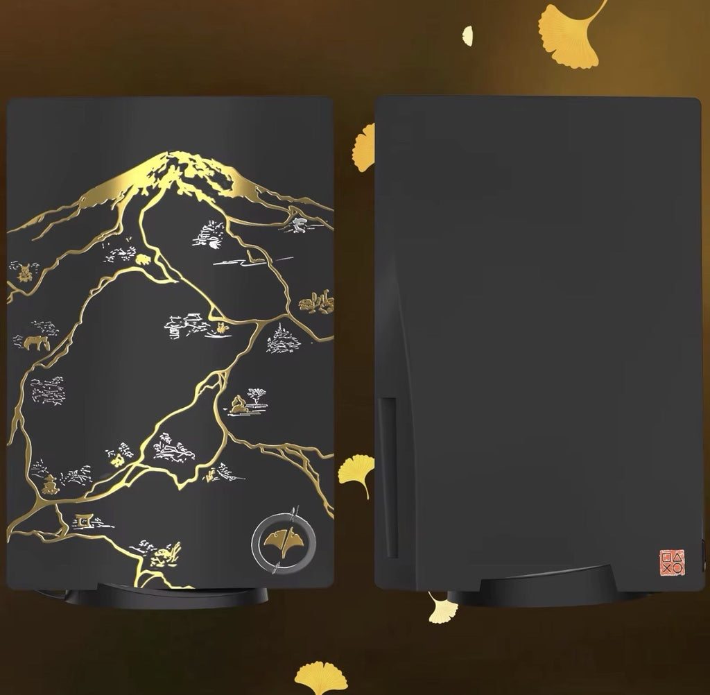 Ghost of Yotei Black PS5 Faceplate Cover Plate Shell Disc Version PlayStation 5