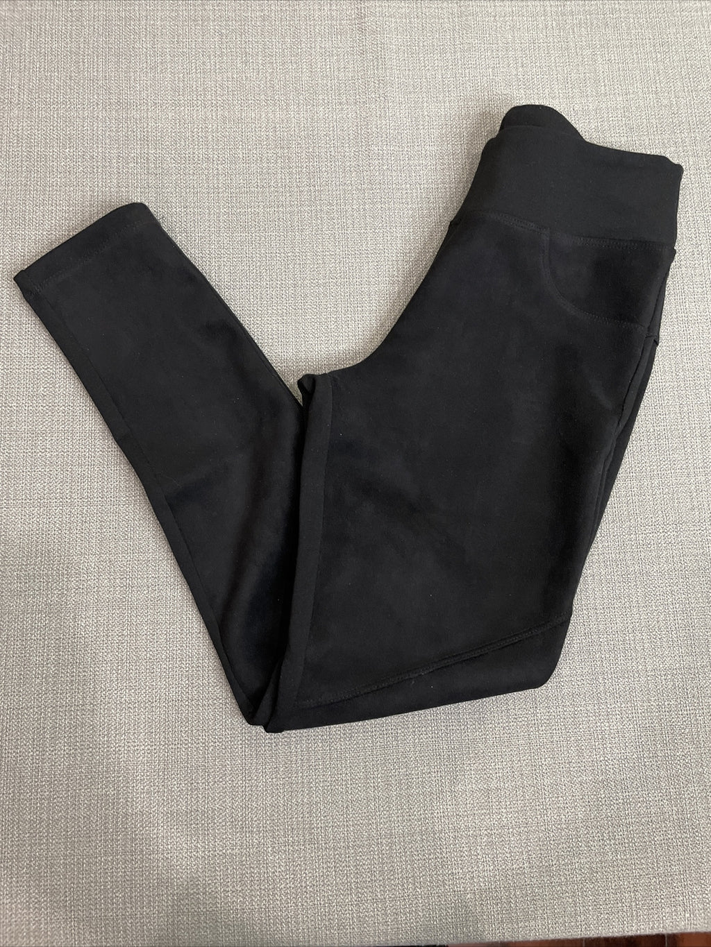 American Original Rewash Brand Women’s Pull-On Black Cropped Leggings Size M