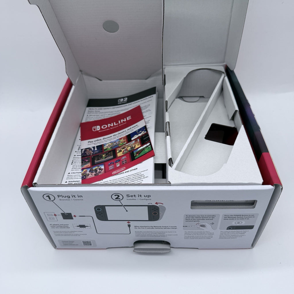 Nintendo Switch 2 EMPTY Retail Box Only  - For Nintendo Switch 2 Console Systems