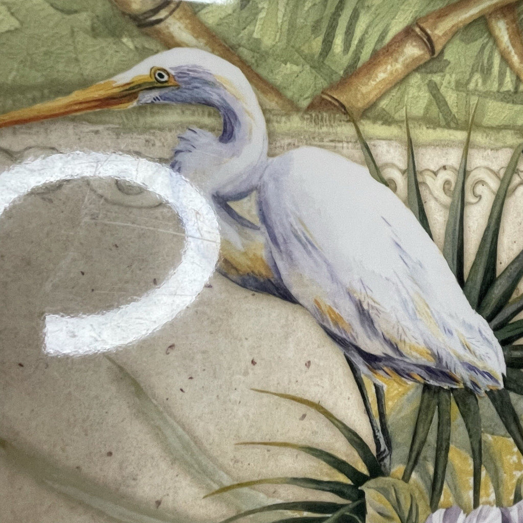 Keller Charles (Artist: Kathleen Denis) Decorative Bird Plastic Serving Tray