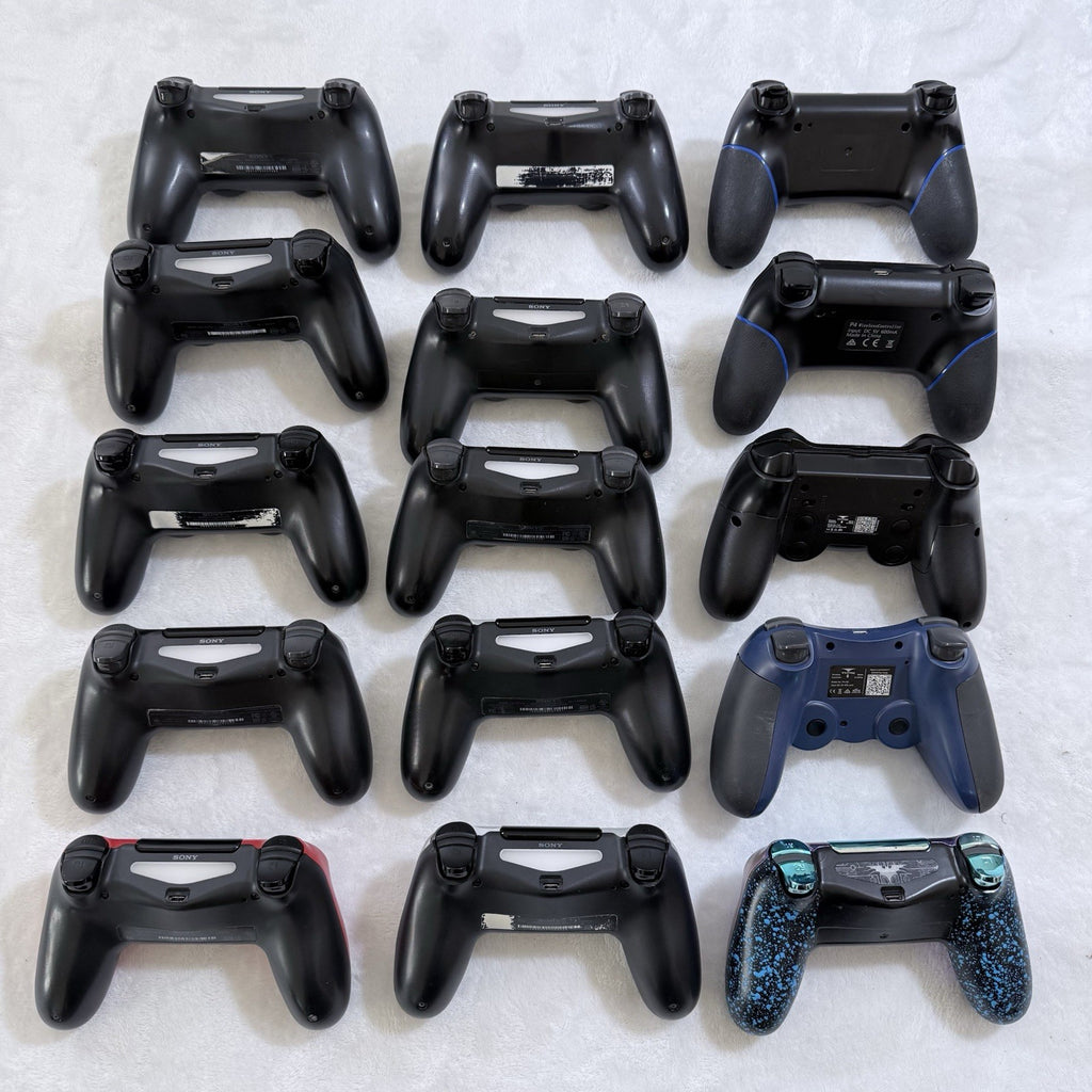 Lot of 15 PS4 Wireless Controllers 11 Sony PlayStation 4 DualShock & 4 3rd Party