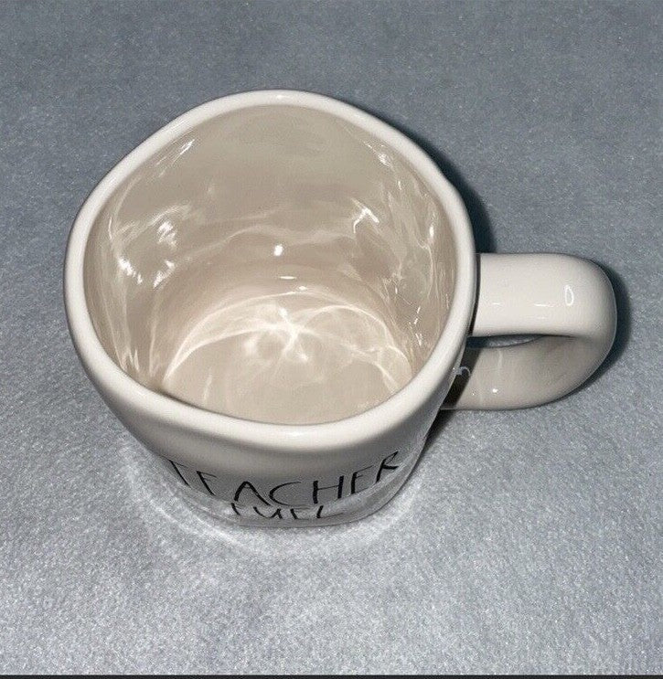 Rae Dunn Teacher Fuel Mug Coffee Tea Drink Cup