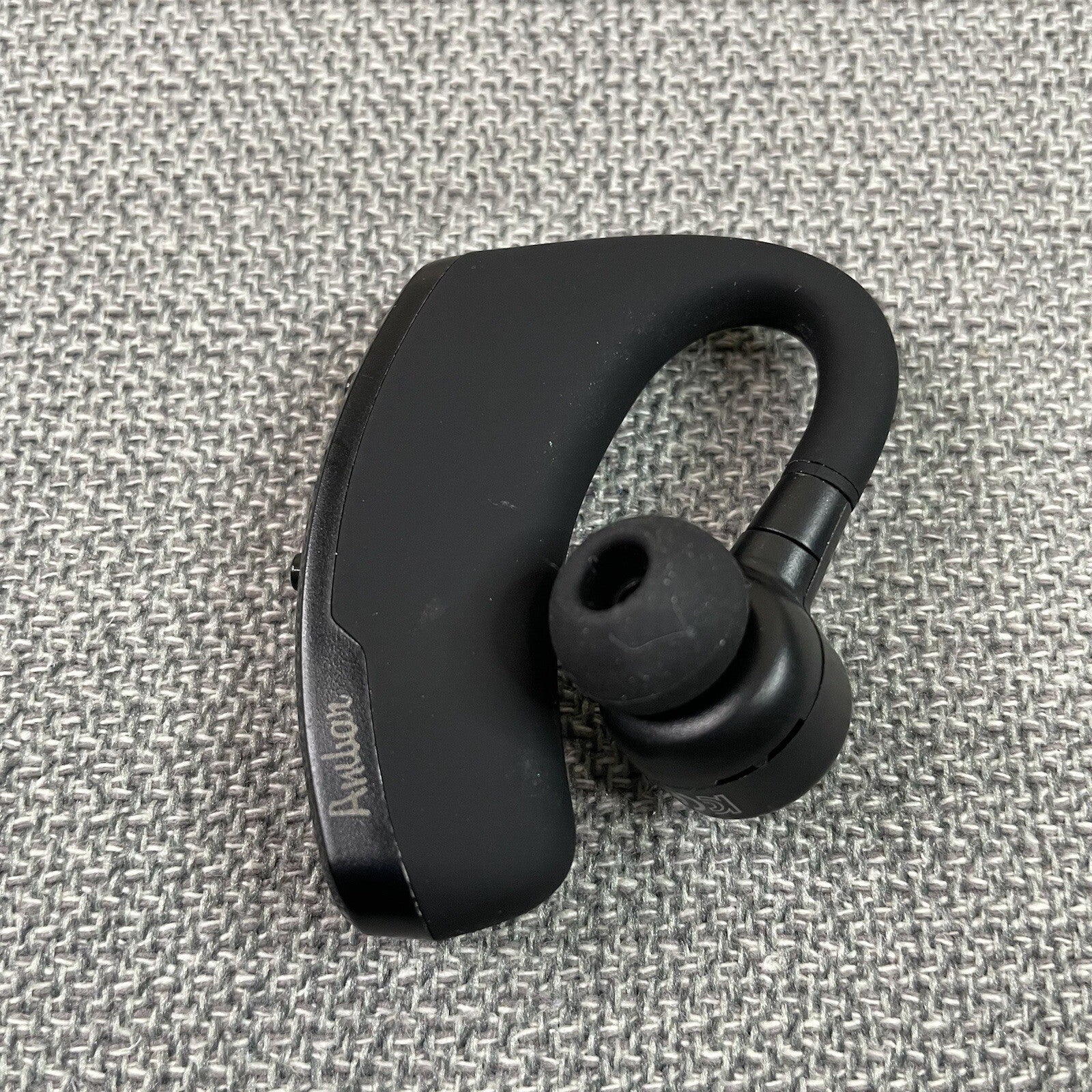Ambar Black Bluetooth Earpiece with Case (Model: EF01)