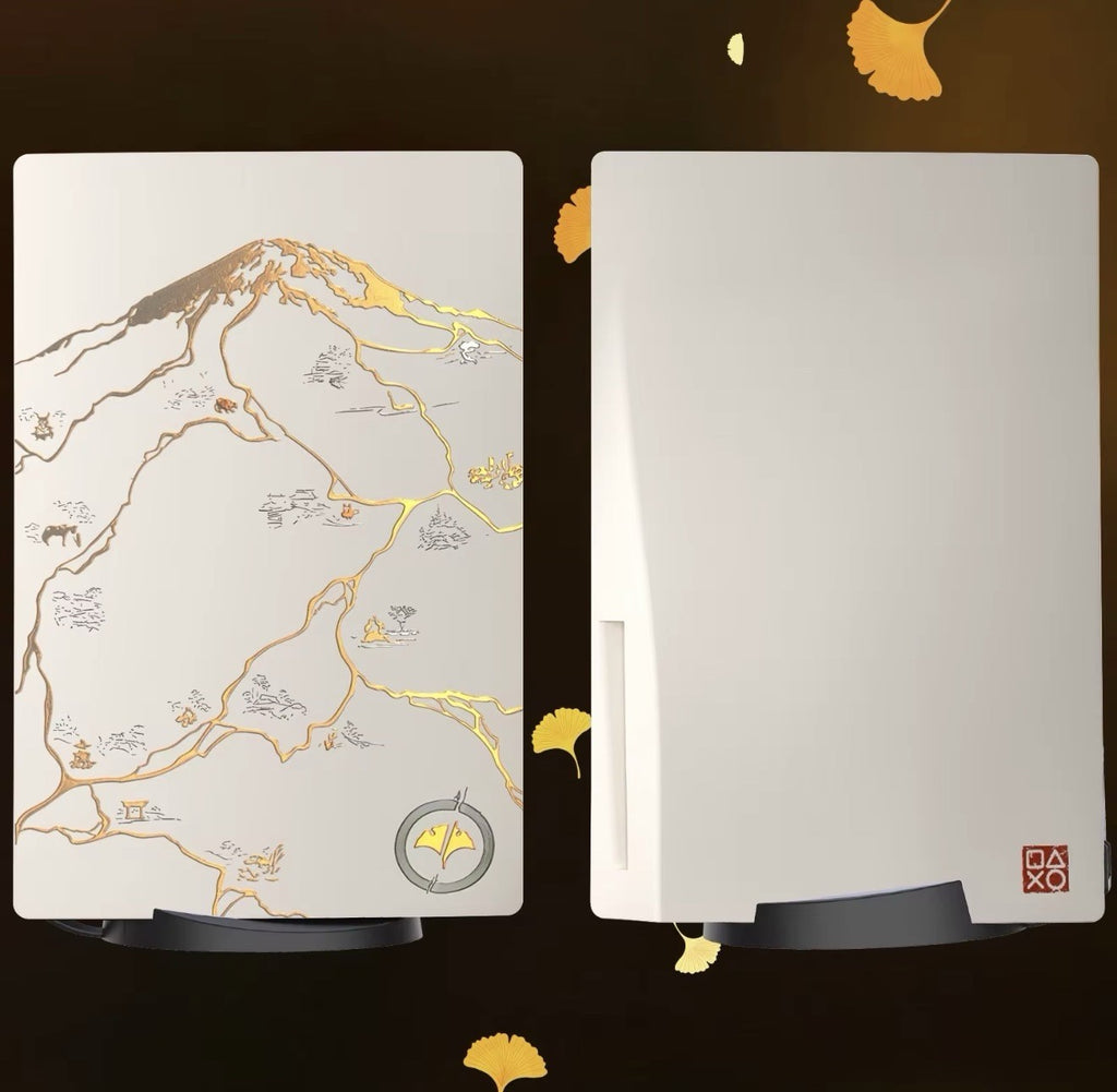 Ghost of Yotei White PS5 Faceplate Cover Plate Shell Disc Version PlayStation 5
