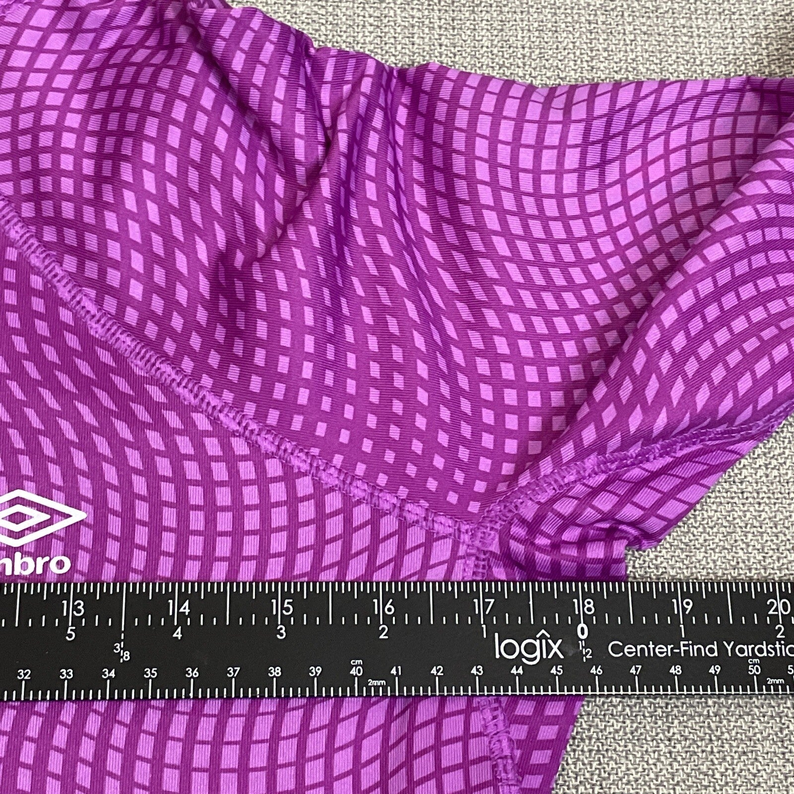 Umbro Women's Size S Purple Long Sleeve Half Zip Athletic Workout Top Pullover8