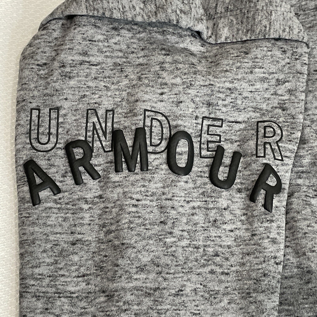 Under Armour Rival Terry Training Women’s Gray Crop Hoodie Size S9