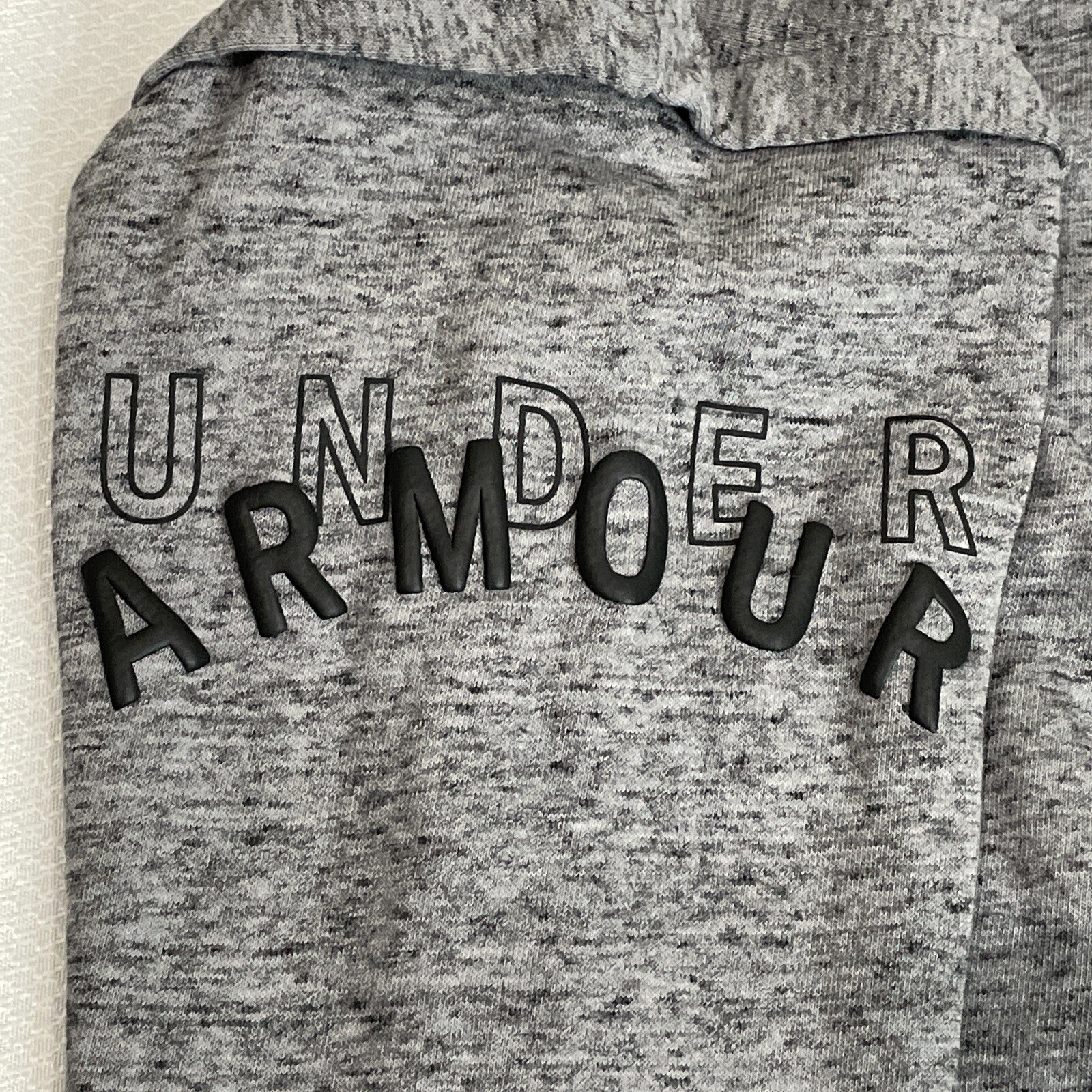 Under Armour Rival Terry Training Women’s Gray Crop Hoodie Size S9