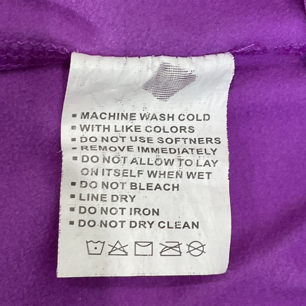 Umbro Women's Size S Purple Long Sleeve Half Zip Athletic Workout Top Pullover7