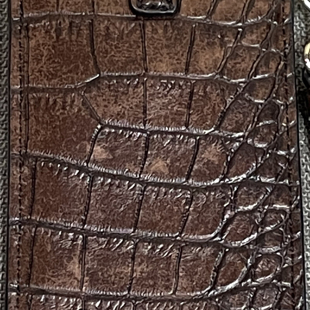 Dana Buchman Woman's Tiger Gold ID Card Case Holder Wristlet5