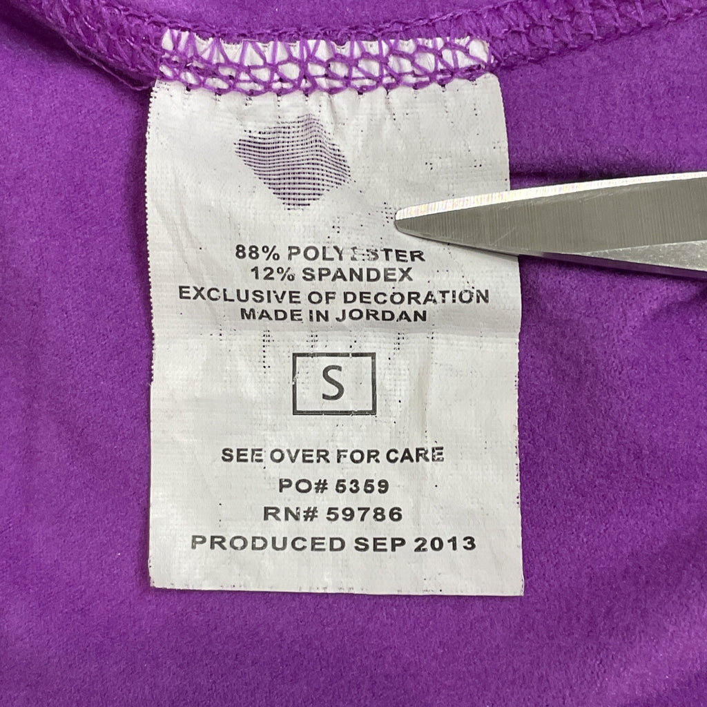 Umbro Women's Size S Purple Long Sleeve Half Zip Athletic Workout Top Pullover6