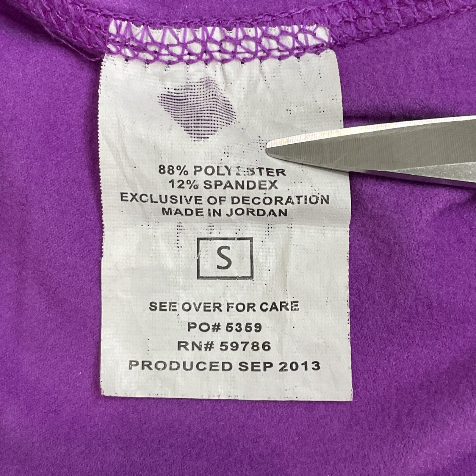 Umbro Women's Size S Purple Long Sleeve Half Zip Athletic Workout Top Pullover6