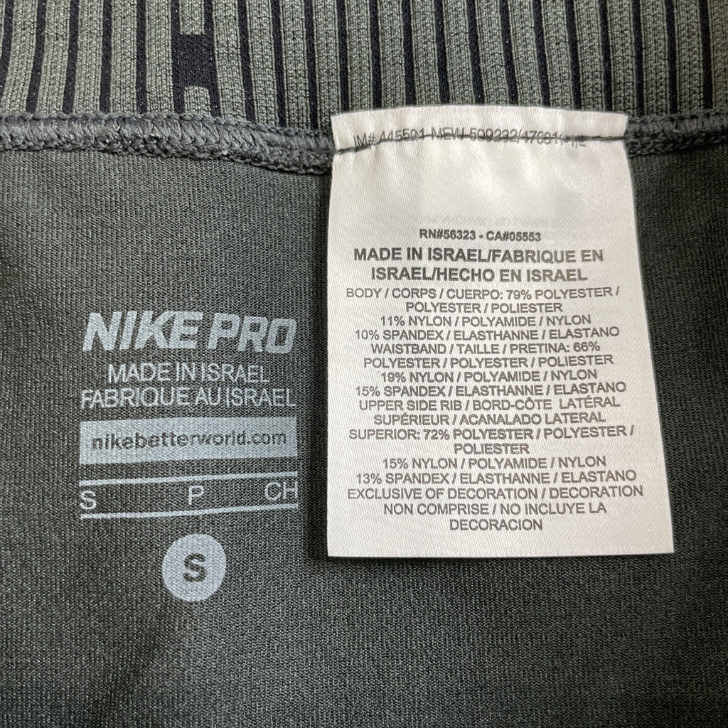 NIKE PRO Dri-Fit Hypercool Women’s Army Green Capri Legging Size Small6