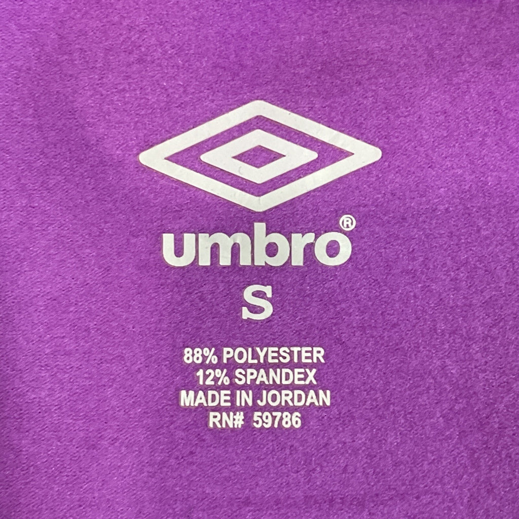Umbro Women's Size S Purple Long Sleeve Half Zip Athletic Workout Top Pullover5